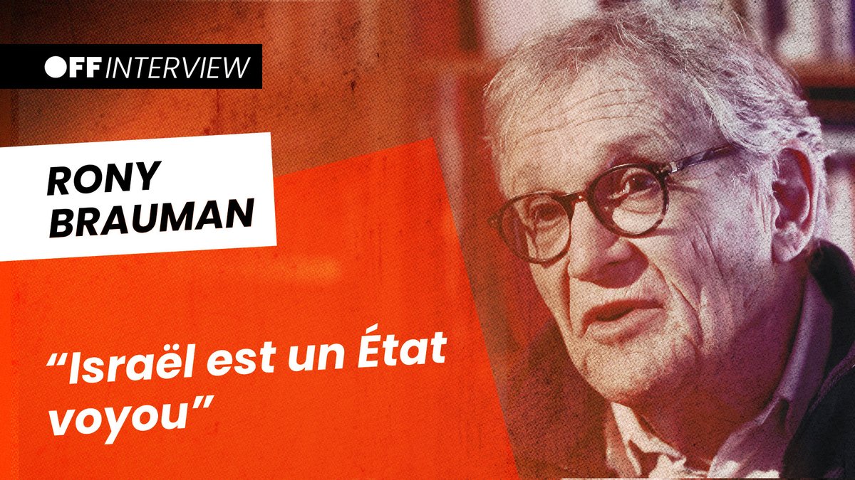 🗣️ "On déplace les limites du tolérable (...) en étant aussi passifs voire encourageants face à la violence israélienne" Sur OFF, Rony Brauman, ex-président MSF International, critique les biais pro-israéliens des médias français dans la guerre à Gaza À voir ici ➡️