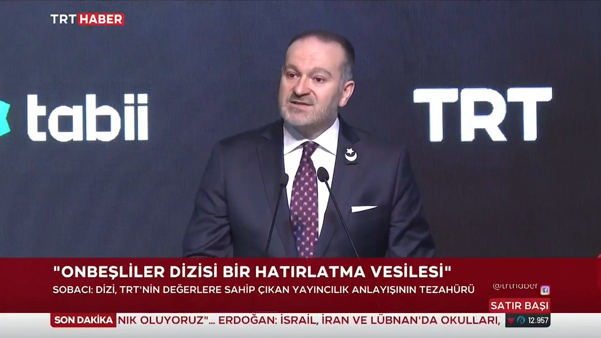 TRT'nin uluslararası dijital platformu tabii'nin yeni orijinal dizisi Onbeşliler'in ilk gösterimi Tokat'ta gerçekleştirildi. TRT Genel Müdürü Mehmet Zahid Sobacı’nın ev sahipliğinde düzenlenen galaya, Tokat Valisi Abdullah Köklü, TRT yöneticileri ile çok sayıda davetli katıldı.