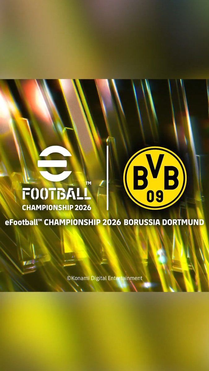 【⚫ついに決着🟡】 The #eFootballChampionship Borussia Dortmund Club Finalsが今週土曜日に開催⚫🟡 3月21日、World FinalsでBorussia Dortmundを代表する選手が決まります🏆 熱戦の模様はライブ配信予定! #BeChampions #eFootball #Championship #eFootball2026 #BorussiaDortmund