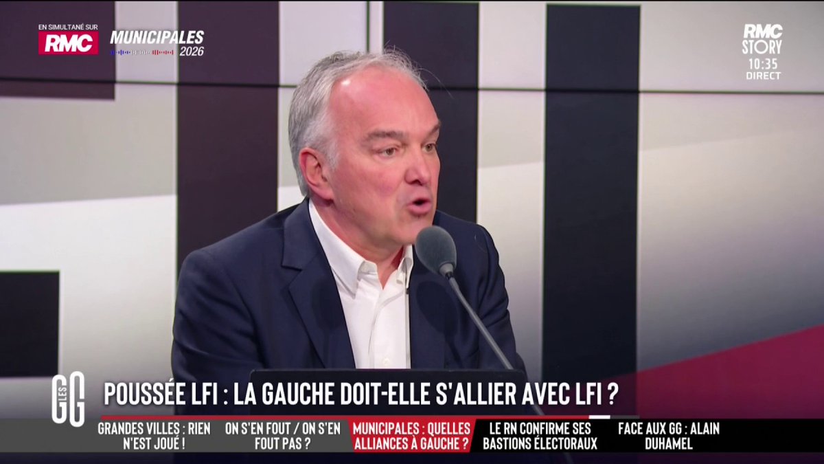 🔴 La gauche prête à tous les sacrifices pour s'imposer ? 🗣️ "Pendant des semaines, on a parlé de la Jeune garde, un collaborateur est accusé de meurtre... Mais tout cela passe crème, ce qui compte, c'est garder son steak", peste Olivier Truchot. #GGRMC