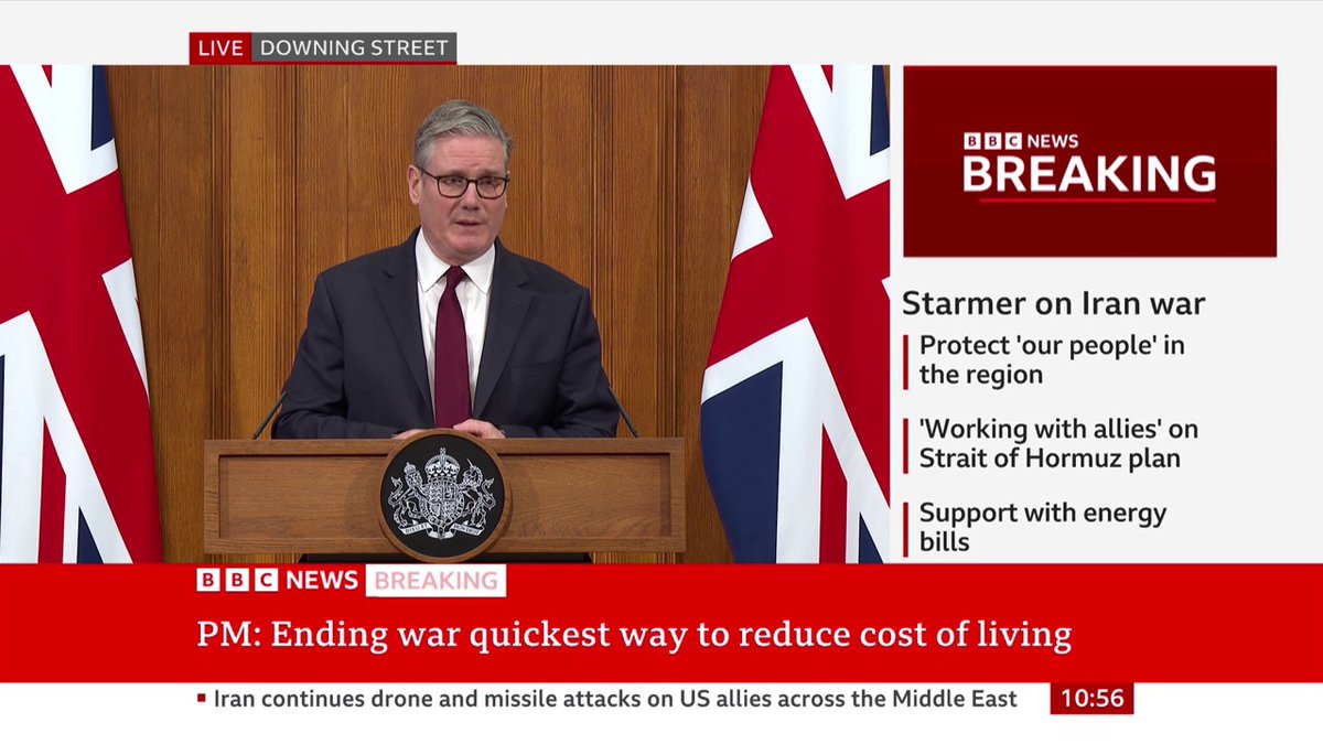"We're going to support rural communities with the cost of heating oil" PM Keir Starmer says the government will provide £53m of support for "vulnerable heating oil customers" Follow live: