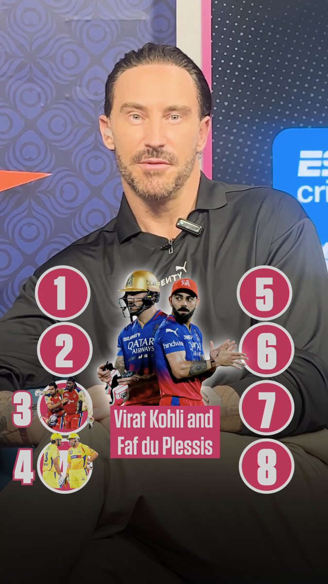 Faf knows a thing or two about IPL openers 😏