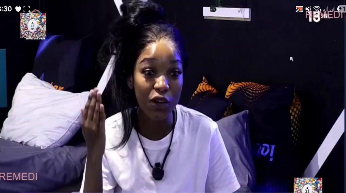Thandeka: I’ll say it with my full chest, I can already see myself being announced as saying, ‘Thandeka, R2m.’ That’s why I never cared about the Lottostars. I wanted to give other kids the opportunity. #BBMZANSI6 #Bazozwa #BBMansi6
