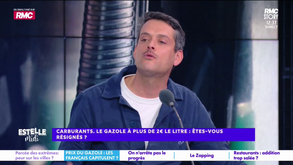 ⛽️ Le gasoil à +2€ le litre 🎙️ Baptiste des Monstiers : "Qui s'est gavé au début de la crise ? Les distributeurs ! Les Français ne sont pas idiots et se rendent compte que ce n'est pas la faute de Macron... Leclerc et U font les sympas en baissant le prix mais ils se sont gavés avant"