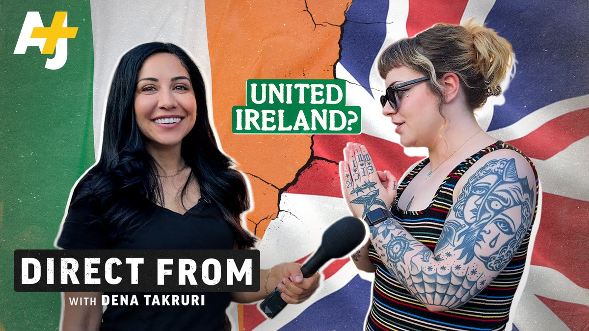 The Republic of Ireland and Northern Ireland are two separate countries, thanks to the British partitioning the island in 1921. But today there's a growing movement to reunify. Dena Takruri asks people on both sides of the border – do you want to see a united Ireland?