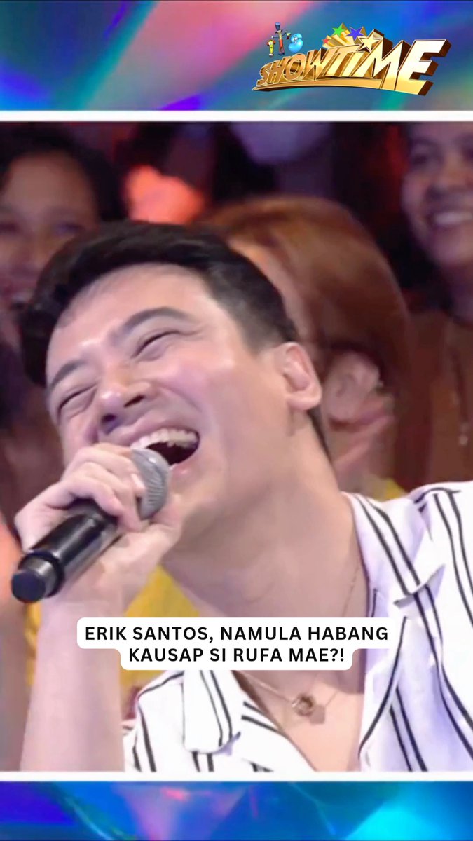 Bakit ka namumula, Erik?! 🤣💖 Watch #ItsShowtime every 12:00 p.m. from Monday to Saturday on GMA. Watch the full episodes of your favorite GMA shows on the new GMA Play app. Download now on Google Play and App Store. Also available on and Android TVs!
