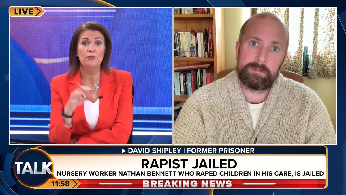 🚨"We're importing lots of Afghans, and waiting to see which ones are rapists." Writer & former prisoner David Shipley says Britain should not be allowing Afghans or Somalians in here because they are posing "too much of a risk". Julia Hartley-Brewer | David Shipley