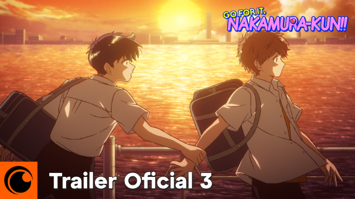 Gostaria de ser… meu amigo? 🥰 Go For It, Nakamura-kun!! chega à Crunchyroll no próximo mês!
