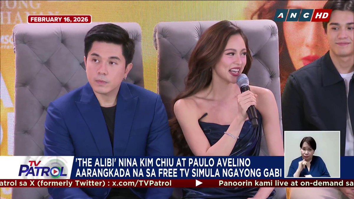 Umere na ang thriller-mystery-drama series nina Paulo Avelino at Kim Chiu na "The Alibi" sa free TV simula nitong Lunes ng gabi, Marso 16. Binati naman nina primetime king Coco Martin at Julia Montes ang primetime comeback nina Kim at Paulo.