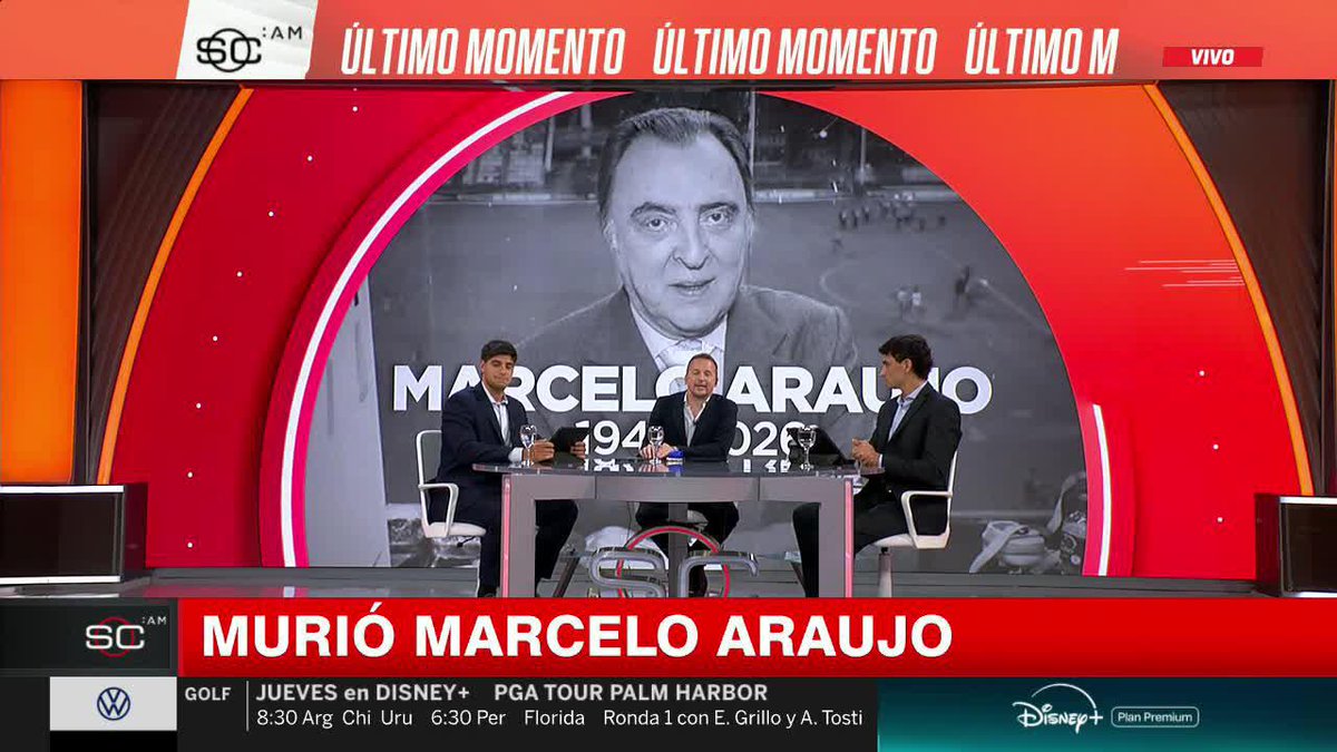A los 78 años, murió Marcelo Araujo: el relator que marcó una era y una historia en el fútbol.