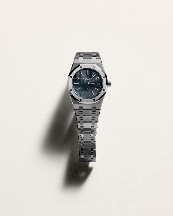 Radical by design. A timepiece doesn't just tell time, it is a canvas for expression, a culmination of unparalleled technique and artisanal savoir-faire. From the iconic blue Tapisserie to the sculpted silhouette of the bracelet and the case, the Royal Oak was bold at birth - radical, unconventional, and unapologetically modern. Decades later, it remains as contemporary as ever. Ref. 16202ST #AudemarsPiguet