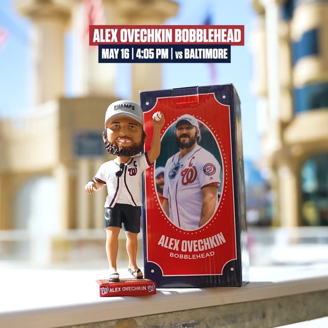 Ovi! Ovi! Ovi! Ovi! BOBBLEHEAD !!! may 16 vs baltimore →