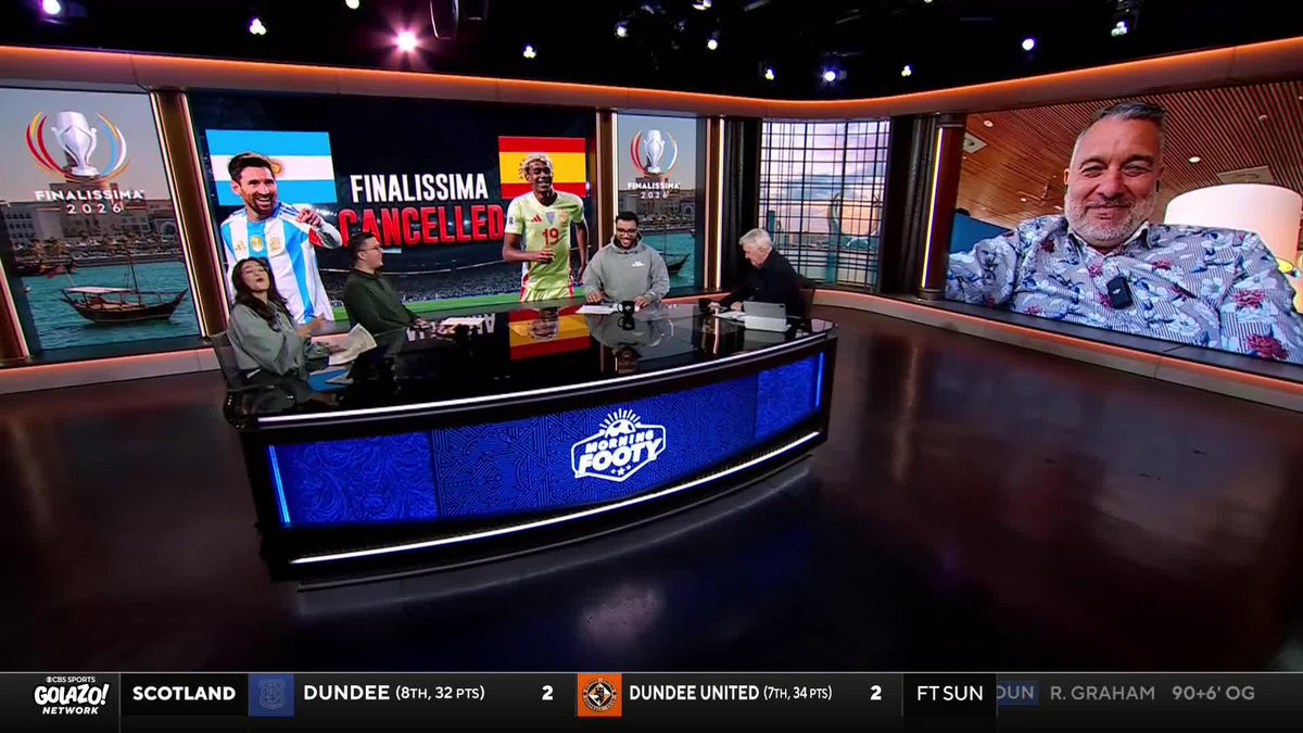 “Everything that was proposed to the Argentine federation was just rejected… it was very clear that Lionel Scaloni did not want to play this game.” Guillem Balague on why the Finalissima was cancelled after no time or venue could be agreed 🗣️