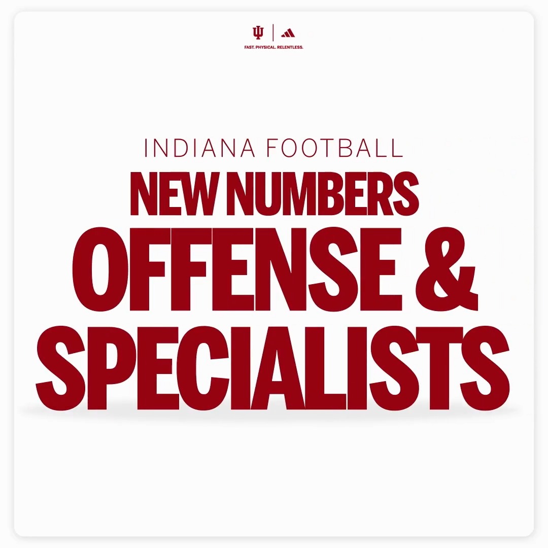 Allow us to introduce the new numbers on offense & special teams.
