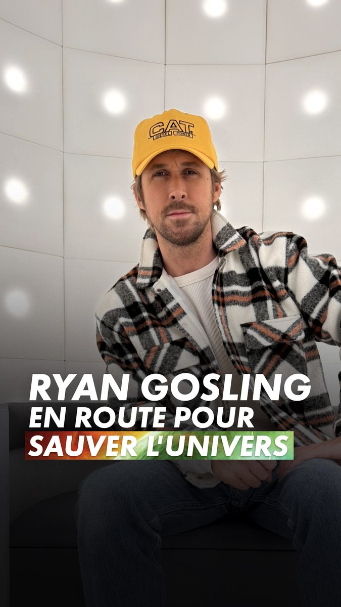 « Projet Dernière Chance » est le film le plus ambitieux, difficile et amusant qu’il n’ait jamais fait. Ryan Gosling était dans l’espace pour sauver l’univers 🚀 #ProjetDernièreChanceLeFilm