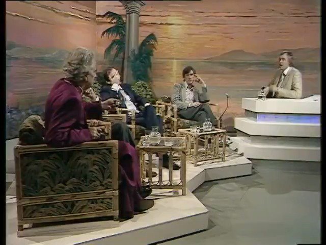 It's 1979 and JOHN CLEESE & MICHAEL PALIN perform heroic acts of patience dealing with the legendarily arrogant twat Malcolm Muggeridge and his sidekick the Bishop of Southwark as they discuss MONTY PYTHON'S LIFE OF BRIAN.