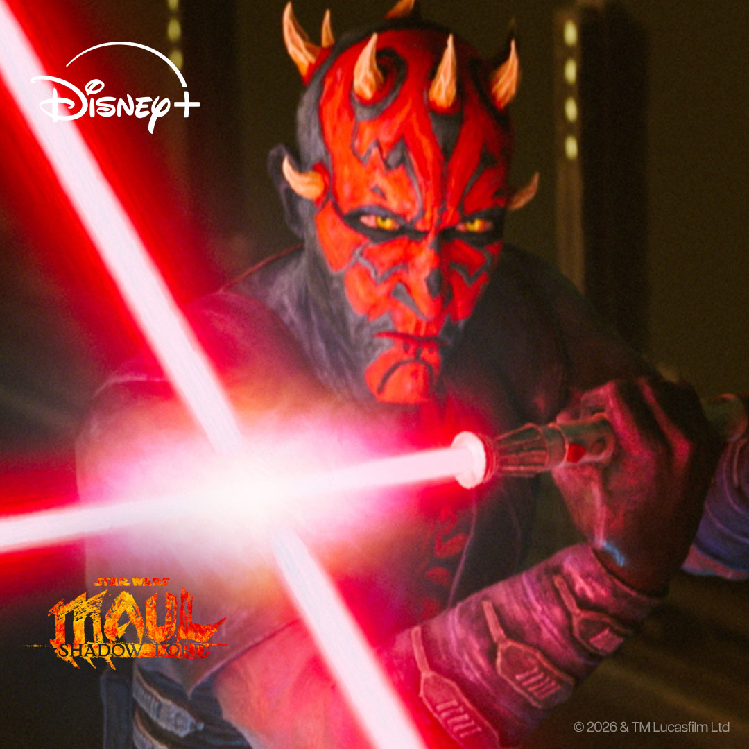 Let us have our revenge. The all-new series Star Wars: Maul - Shadow Lord streams April 6 only on Disney+.