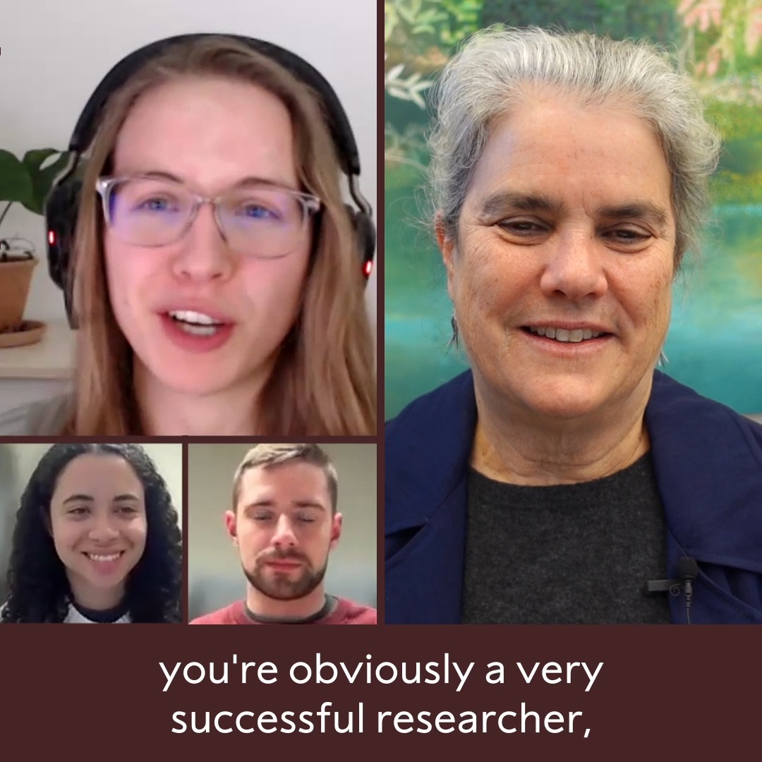 What does success mean to you? Andrea Ghez was joined by nine students of different disciplines within science, from all over the world, for a conversation about being a scientist.