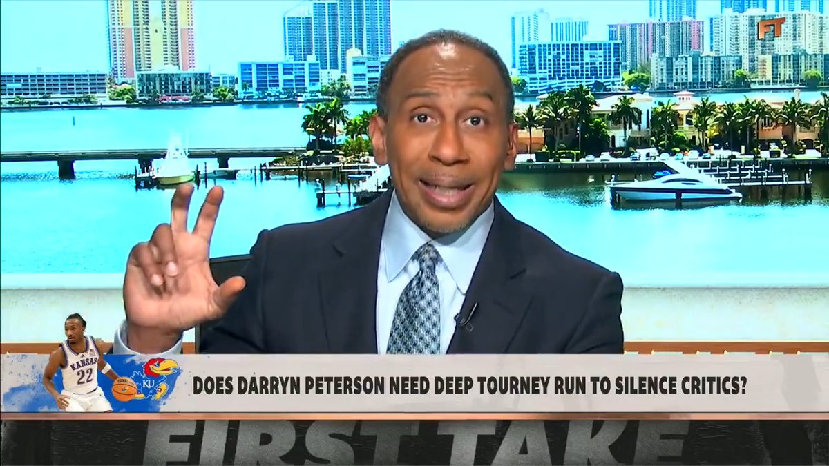 Does Darryn Peterson need a deep NCAA Tournament run to silence his critics? —Seth Greenberg and Stephen A Smith offer their honest verdicts ⬇️