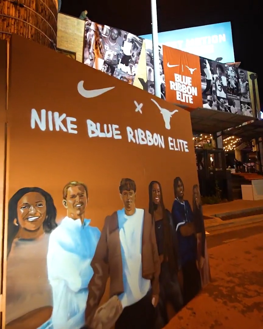 y'all already know that we had to launch the first Texas Blue Ribbon Elite class in style 🤘 #HookEm | #TeamNIKE