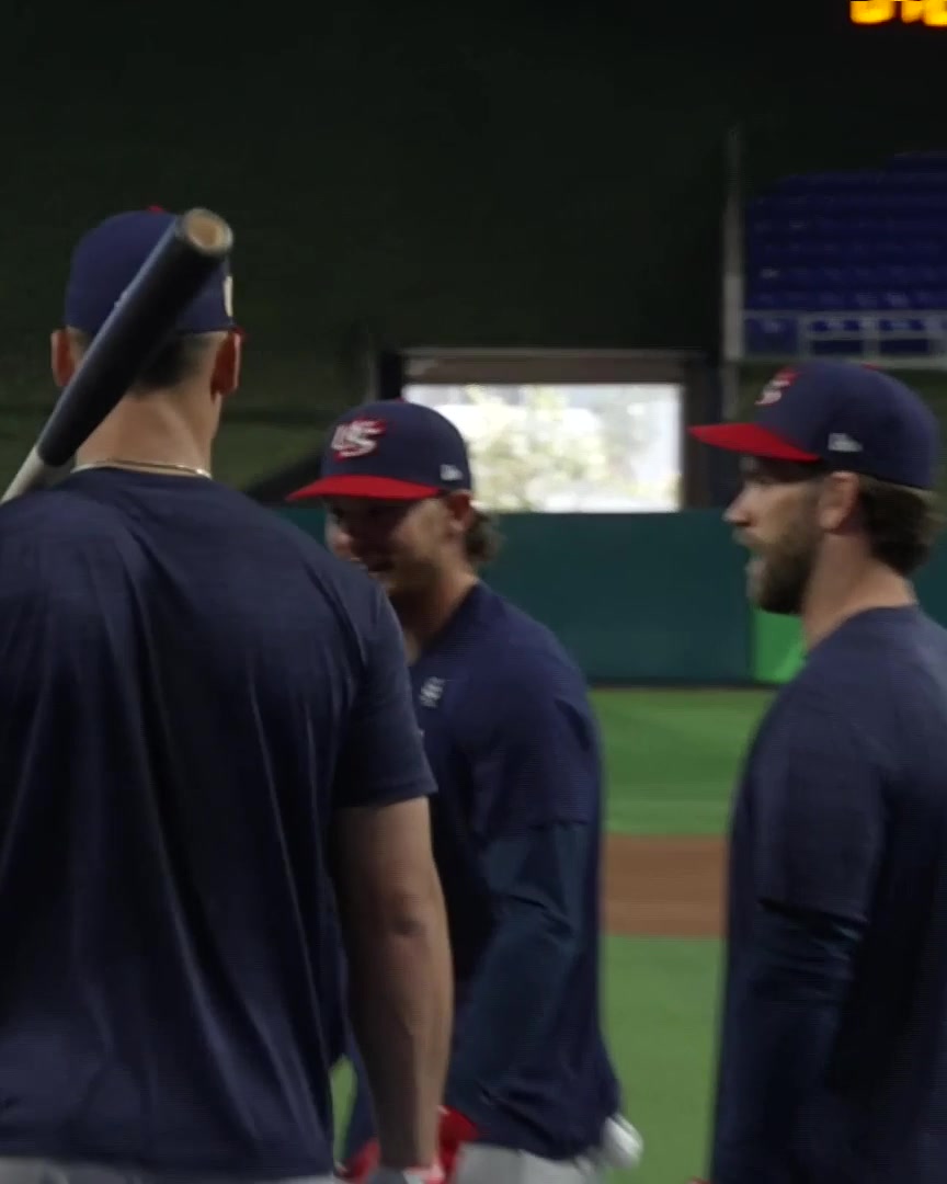 Aaron Judge and Team USA prepare for tomorrow night's WBC Final