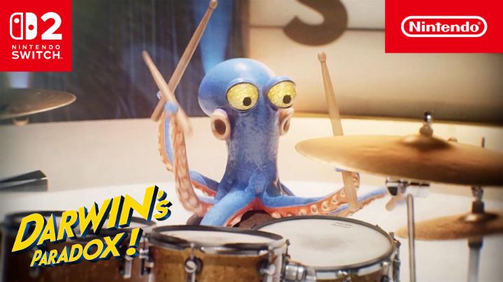 This game will octopi our hearts. 🐙 Dive into a vibrant, rhythmic journey in Darwin's Paradox! Play the demo on Nintendo Switch 2 today: