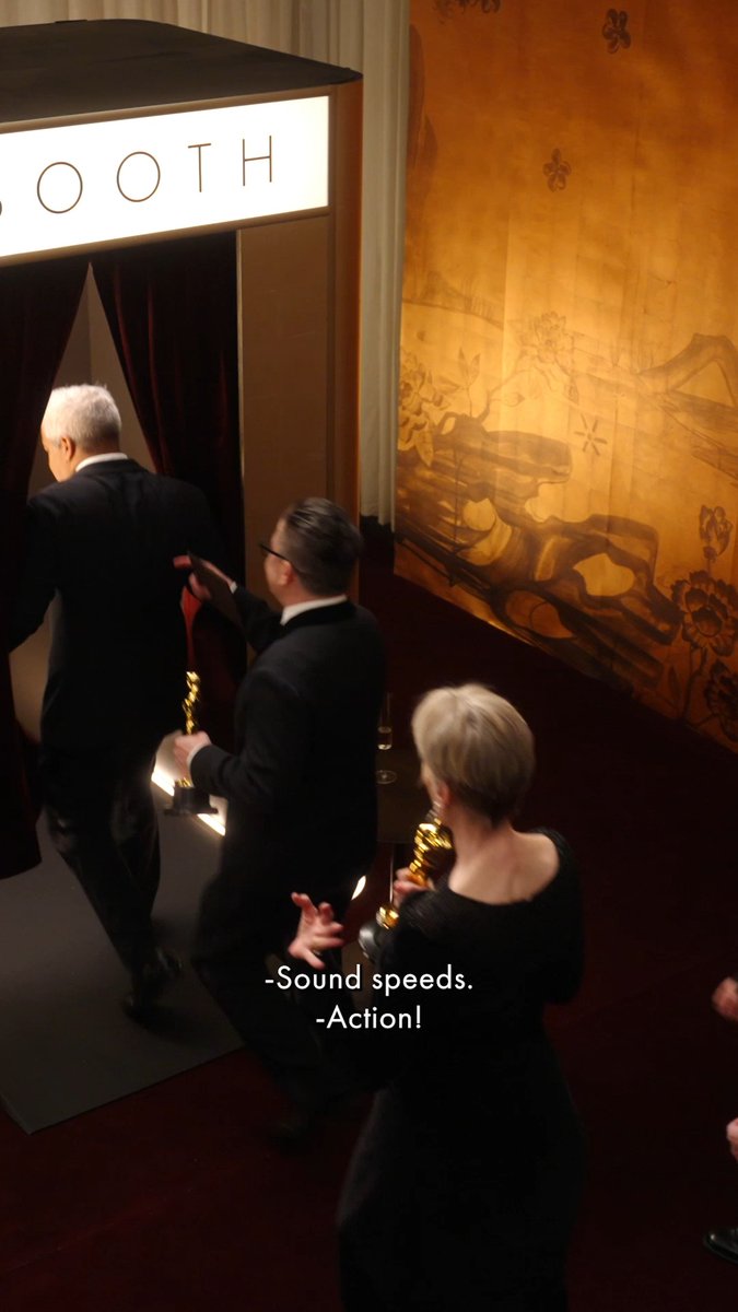 Fresh off her Oscar win and Autumn Durald Arkapaw is asking the important questions: where are the snacks? #Oscars