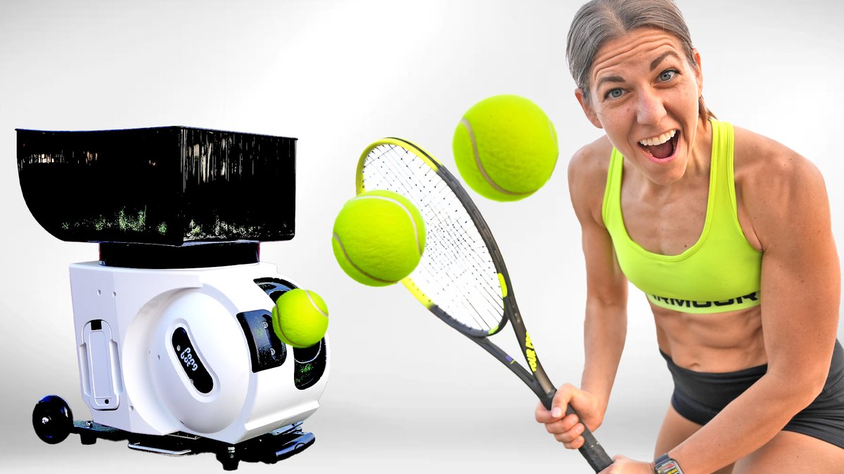 I battled a $2000 AI tennis machine 🎾