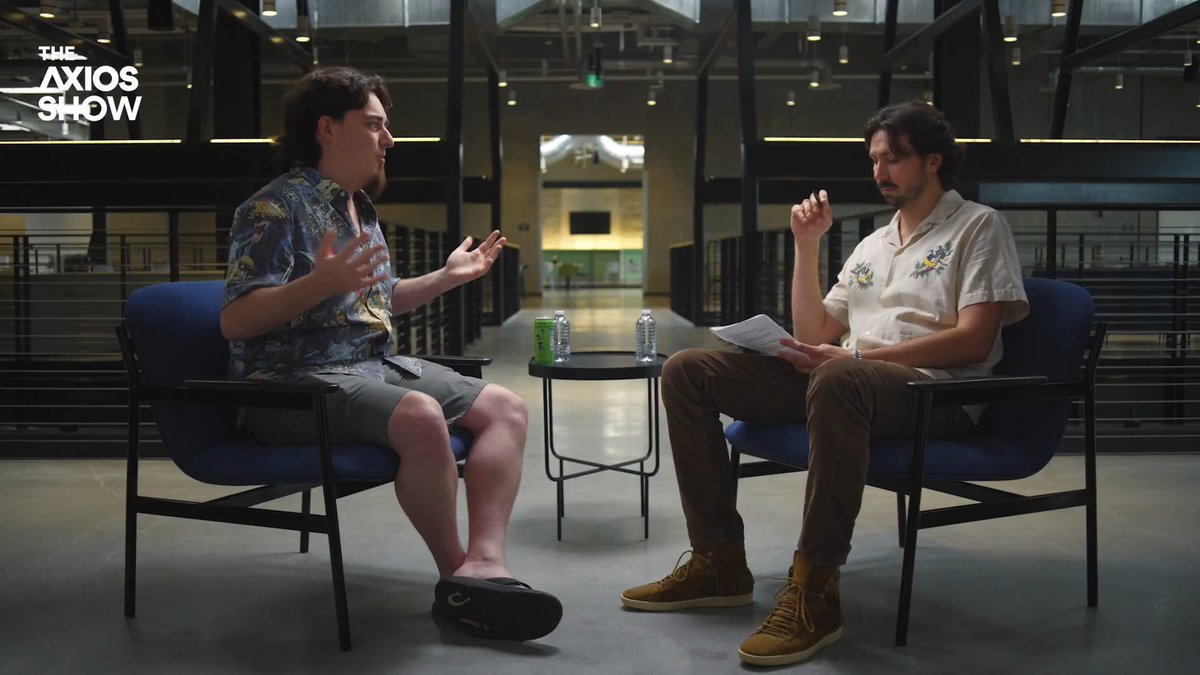 💥 Anduril founder Palmer Luckey tells Colin Demarest on The Axios Show what weapons he would (and wouldn’t) build. “I think that nuclear weapons have been one of the most stabilizing forces in history ever.”