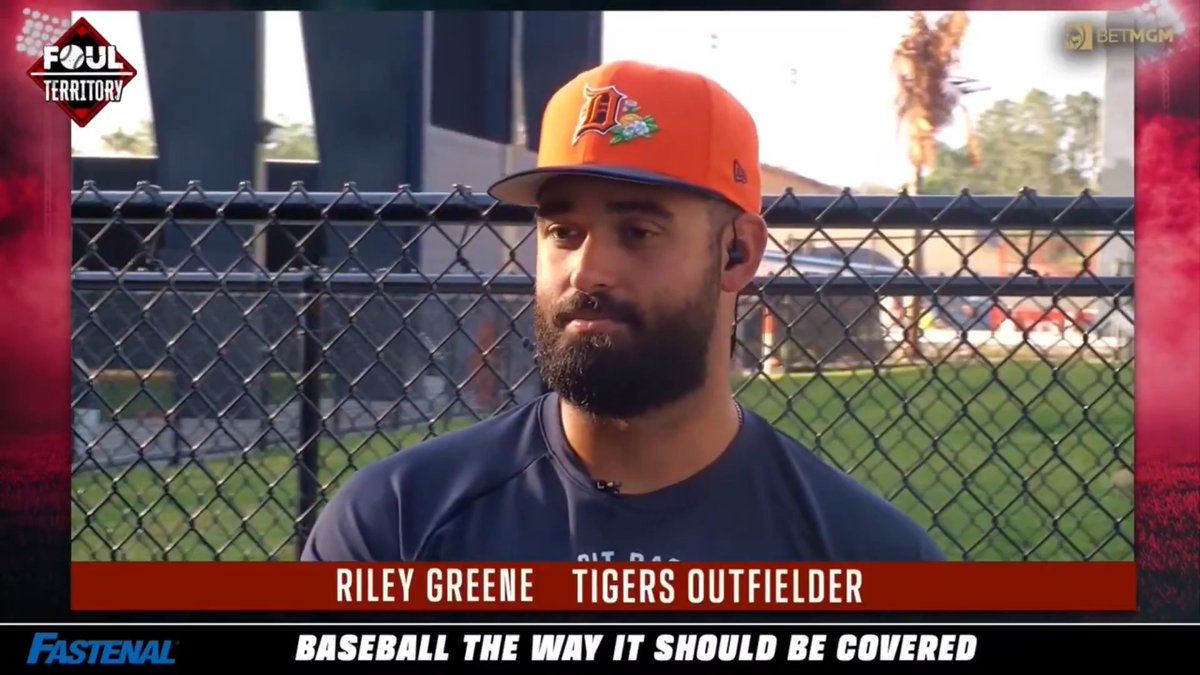 Riley Greene was asked to play for Puerto Rico in the WBC but decided not to play. Would he have dyed his hair blonde? "I would have had to. I definitely wouldn't have liked it but I would have had to."