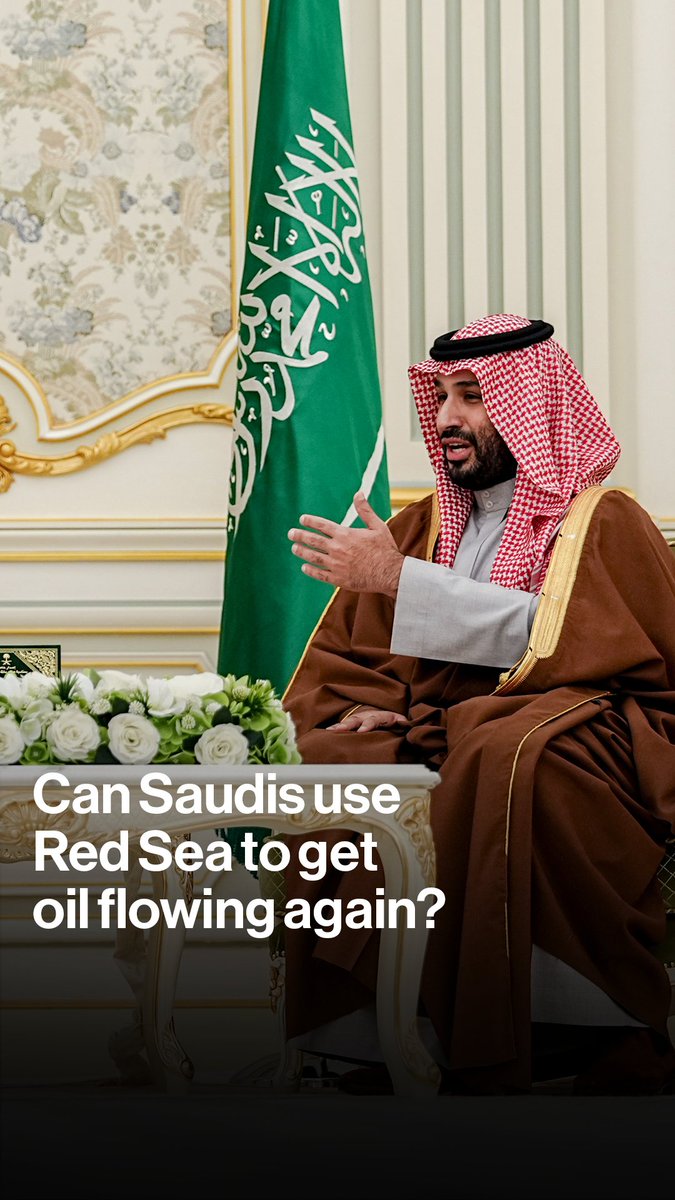 A growing armada of tankers is waiting in the Red Sea as Saudi Arabia ramps up efforts to bypass the Strait of Hormuz and get oil flowing again. Alex Longley explains