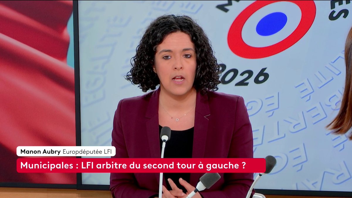 🔴 🗣️ "Je ne comprends pas aujourd'hui l'attitude de Benoît Payan à Marseille qui refuse la main tendue de Sébastien Delogu", déplore l'eurodéputée LFI Manon Aubry. Le maire sortant fait cavalier seul pour le second tour des élections municipales. #ToutEstPolitique #Canal16
