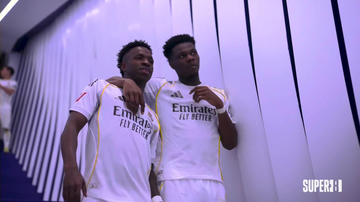 Vinicius Jr y Tchouaméni: compañeros… pero sobre todo amigos✨ #Super8