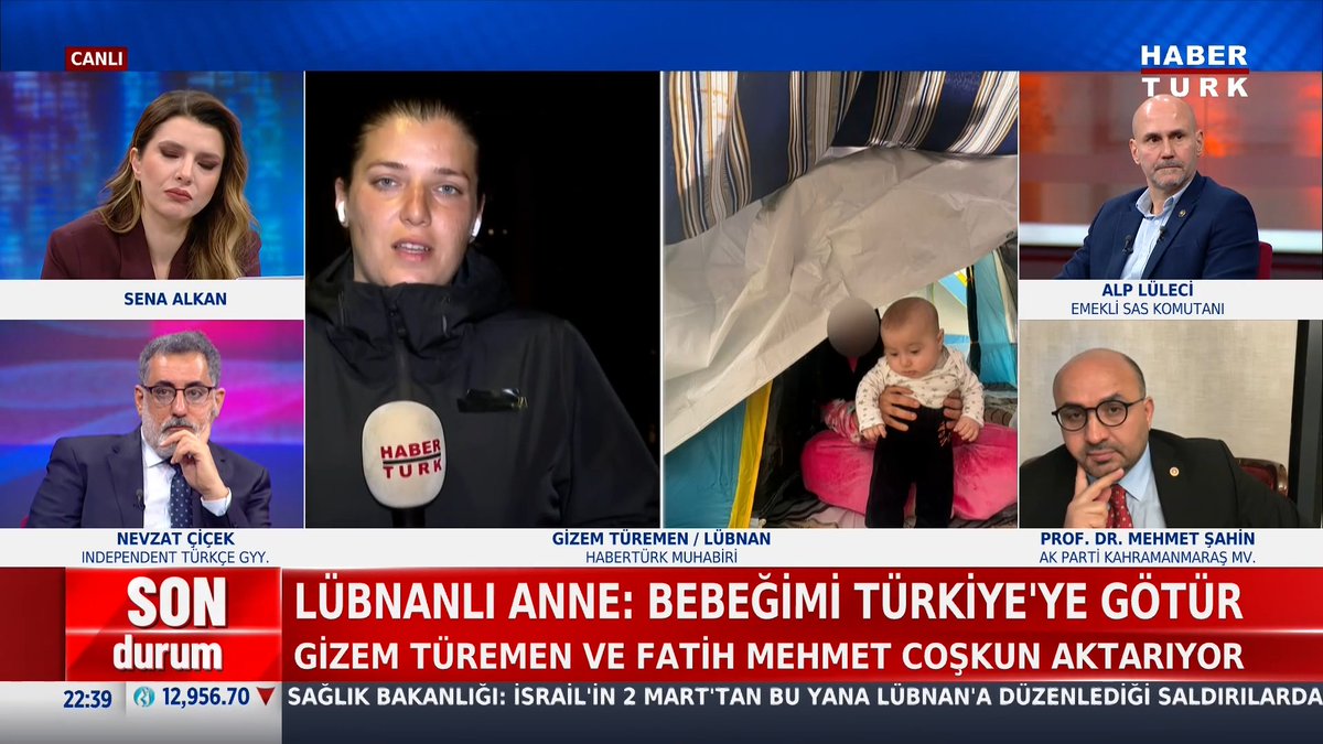📌Lübnanlı anne: Bebeğimi Türkiye'ye götür. Habertürk Muhabiri Gizem Türemen yürek burkan o anları anlattı...