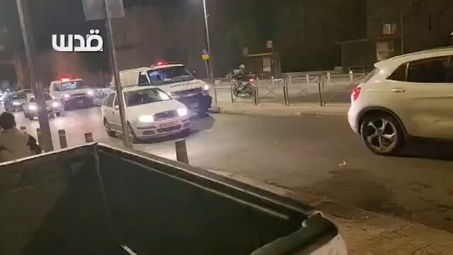 Several Palestinians were injured after Israeli forces attacked them while performing Taraweeh prayers near the Bab al-Sahira area, with some also being abducted.