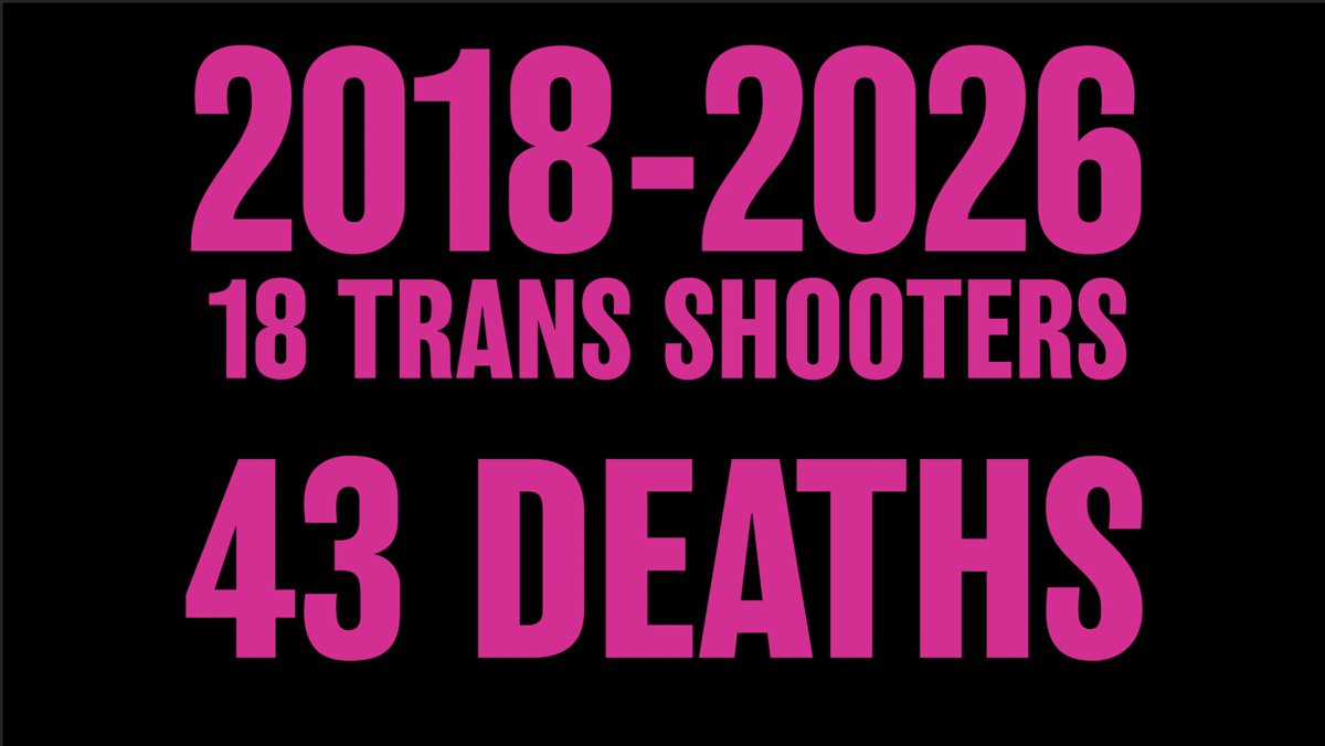 POWERFUL REPORT: There Have Been At Least 18 Trans Shooters From 2018-2026 Who've Killed Over 40 Innocent People! Talkshow Host & Culture War Veteran- Gavin McInnes- Joins The Alex Jones Show To Raise The Alarm On The Rapidly Rising Trend Of Trans-Violence! Gavin McInnes »WATCH/SHARE THE LIVE X STREAM HERE: