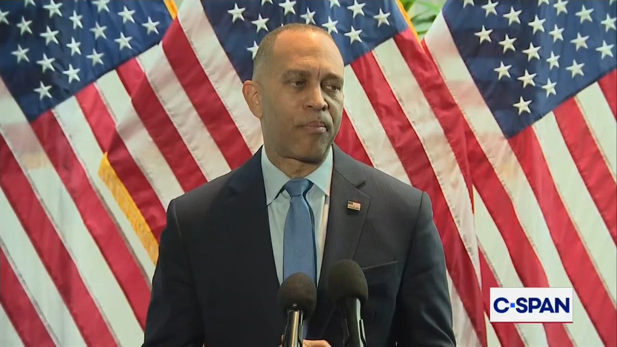.Hakeem Jeffries slammed Republicans by saying they "are spending billions of dollars to drop bombs in the Middle East, but can't find a dime to make life more affordable for the American people."