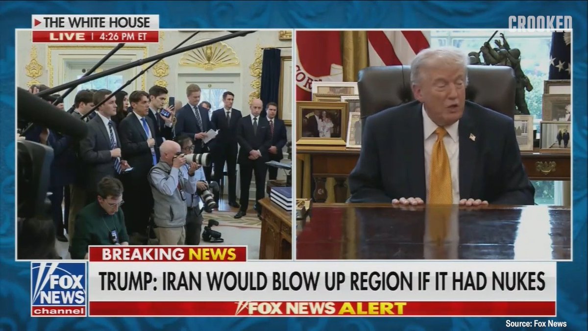 “And if these gorgeous B-2 bombers, give me that bomber...let me just hug that little sucker...This looks small, but in person it’s very big.” —Trump