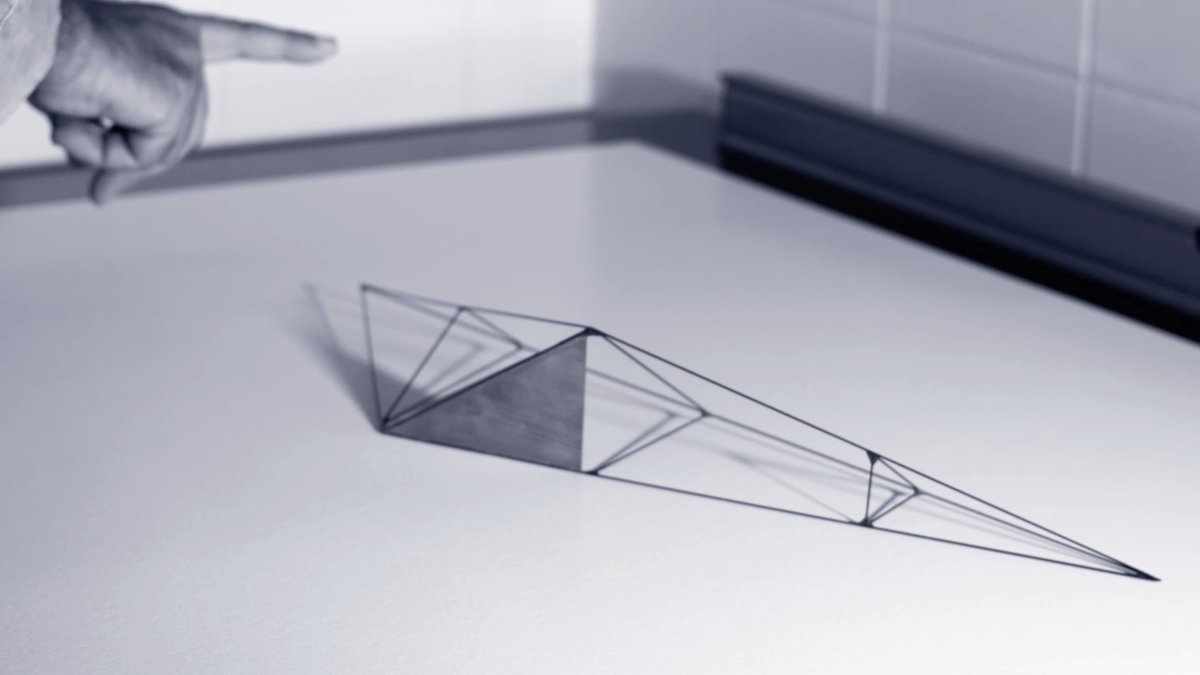 A trio of mathematicians built the first physical model of a “monostable” tetrahedron, a shape that will always flip-flop onto the same face no matter what side you place it on. In order for it to work properly, it had to be engineered to a level of precision within one-tenth of a gram and one-tenth of a millimeter. (From the archive)