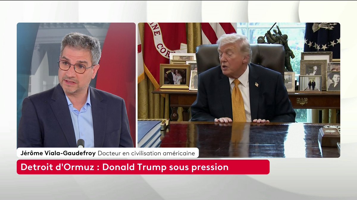🔴 🗣️ Vers un enlisement du conflit pour Donald Trump ? "Il ne connaît pas les pays, il n'a pas les spécialistes puisqu'il a fait des purges au sein de ses ministères", déplore le spécialiste des États-Unis Jérôme Viala-Gaudefroy. Loïc de La Mornais #SurLeTerrain #Canal16