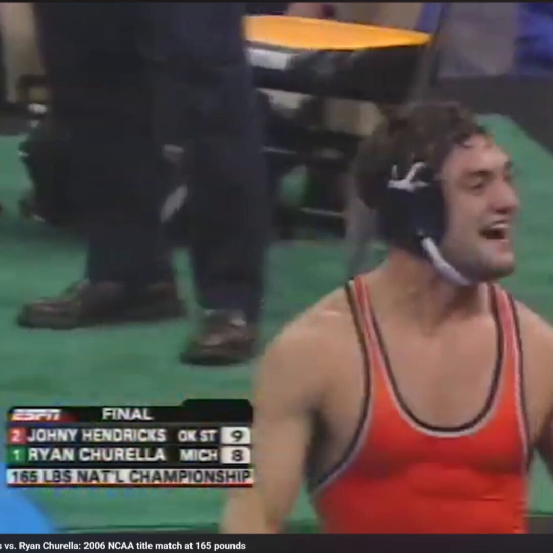 The two takedowns to win were amazing, but the post match was something I'll never forget experiencing in person. Can't remember I've ever cheered louder for a guy as every non-Cowboy booed him mercilessly and he just ate it up. 1 of 1.