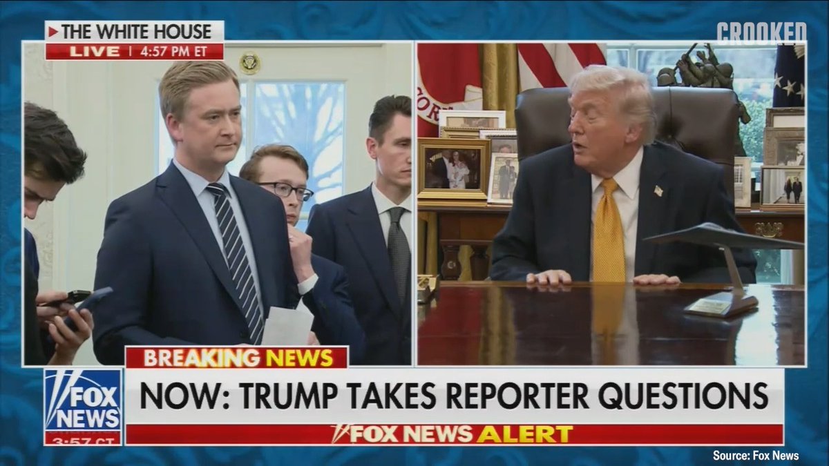 TRUMP: “I do believe I’l be the honor— having the honor of taking Cuba. That’d be a good honor. That’s a big honor” DOOCY: Taking Cuba? TRUMP: “Taking Cuba, in some form, yeah. Taking Cuba. I mean, whether I free it, take it, I think I could do anything I want with it. You want to know the truth”