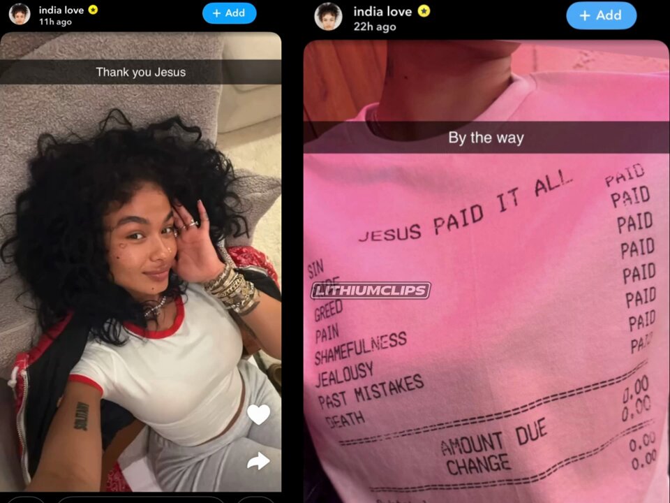 India Love really went from thanking Jesus to straight up showing off her talent on the very next story 💀🤦‍♂️