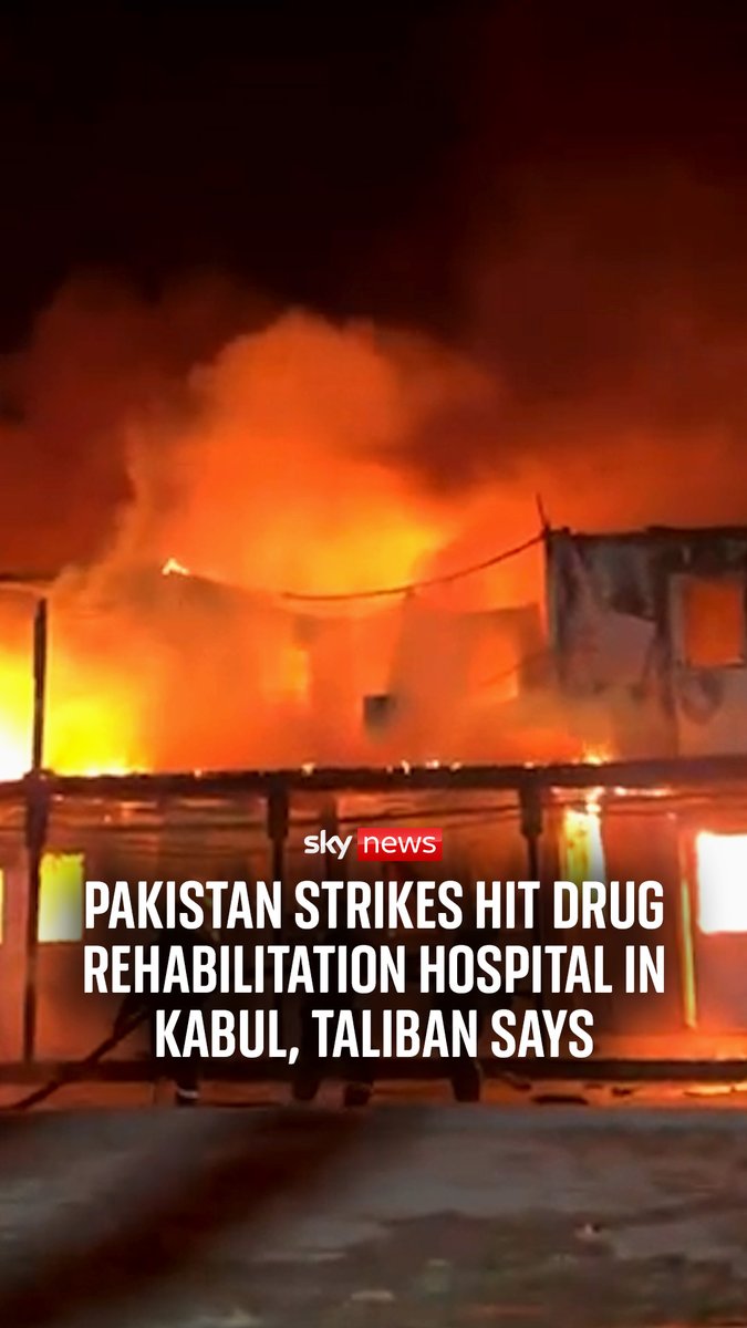 Pakistani airstrikes have hit a rehabilitation hospital in Kabul, the Taliban has said. Taliban officials called the strikes a "crime against humanity". Pakistan rejected the claims, saying it was targeting "military installations".