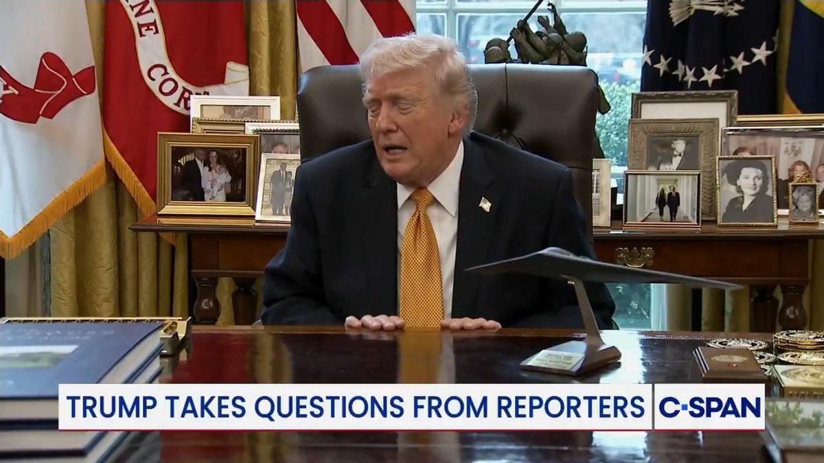 President Trump criticizes Supreme Court justices: "If…Obama appoints a member of the Supreme Court, that member never goes against him…Republicans go the opposite way: 'If Donald Trump appointed me, I'm going to show the world…that I can be independent of Donald Trump.'"