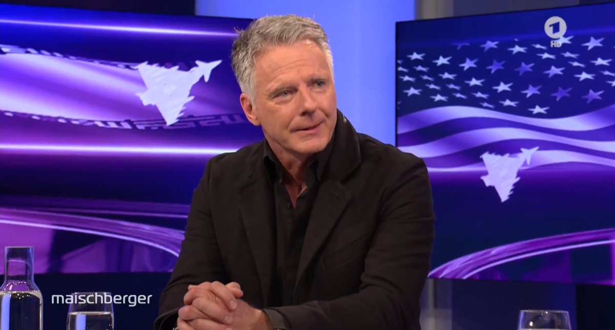 In Deutschland habe man „viel zu lange geglaubt, dass alles sicher ist“, so Jörg #Pilawa. „Die Welt ist neu“ und die #USA „brechen jetzt auch noch weg“. Es brauche „Visionen, wir müssen handeln, Ärmel hochkrempeln, wir müssen was tun, das ist eine Chance“. #maischberger