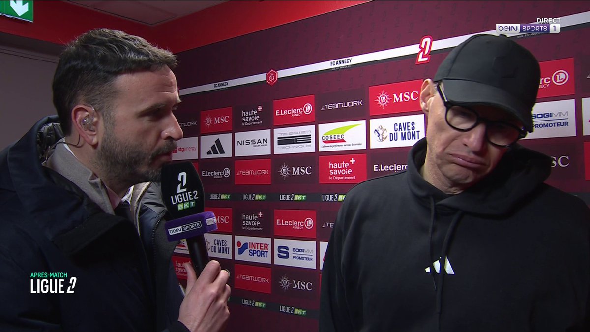 [📺 LIVE] 🇫🇷 #FCAESTAC 😡 Le coup de gueule de Laurent Guyot contre l'arbitrage ! 🤔 Vous en pensez quoi ? #beINLigue2