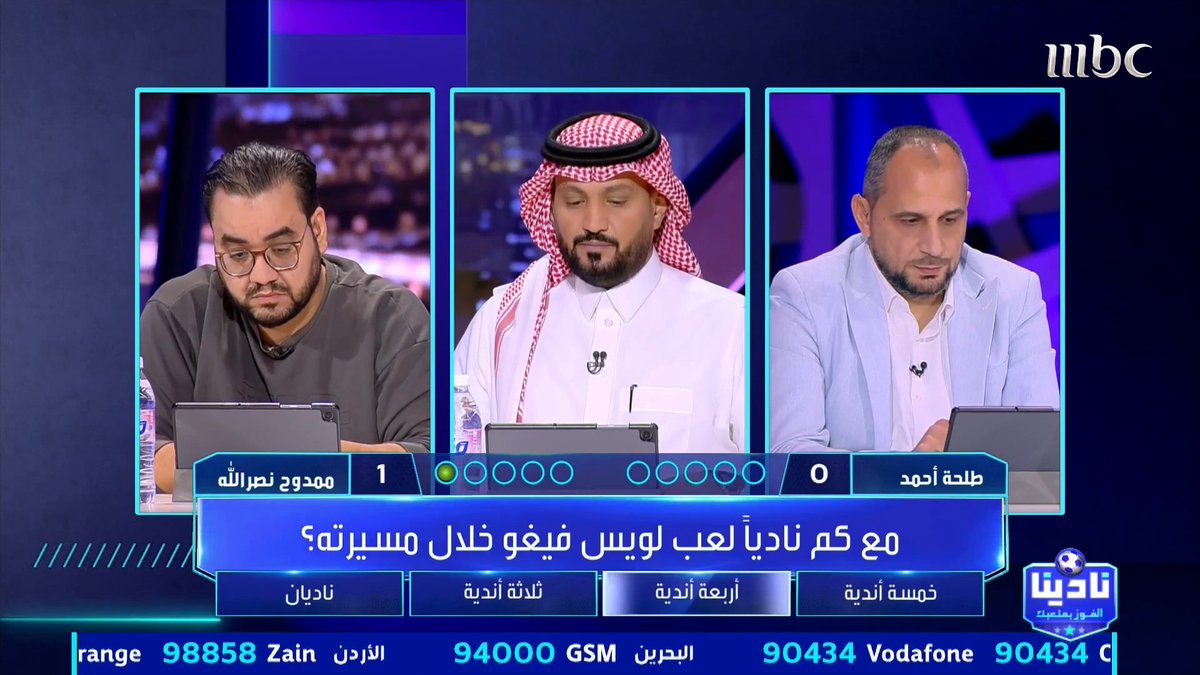 طلحة أحمد يضرب موعدا مع عمرو بشر في المواجهة النهائية بعد فوزه على ممدوح نصر الله 👏 #رمضان_يجمعنا مجاناً على MBC شاهد برنامج #نادينا_الفوز_بملعبك يوميا الساعة 12:00صباحًا بتوقيت السعودية على MBC1 لمتابعة البث المباشر