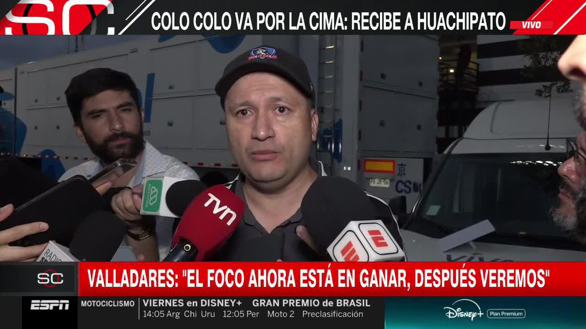 "CREO QUE HABRÁN NOVEDADES INTERESANTES PRONTAMENTE RESPECTO AL PROYECTO ESTADIO" Edmundo Valladares, presidente de CSD Colo Colo, se refirió a la importancia de concretar el anhelado nuevo estadio. ▶️ Mira #SportsCenter en el Plan Premium de #DisneyPlus.