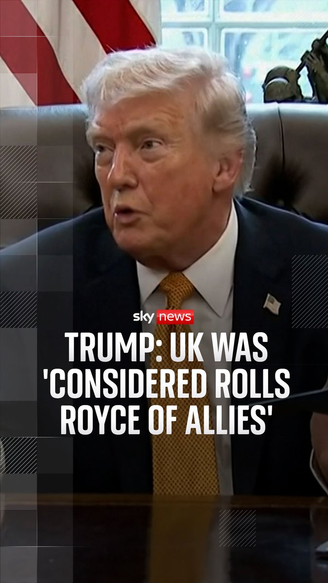 U.S. President Donald Trump says he is "very disappointed" that Sir Keir Starmer has not done more to help in the Middle East. Iran war latest ➡️